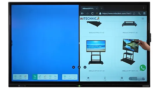 Sistema de quadro branco interativo com preço de fábrica transforma projeção/display LCD em multi