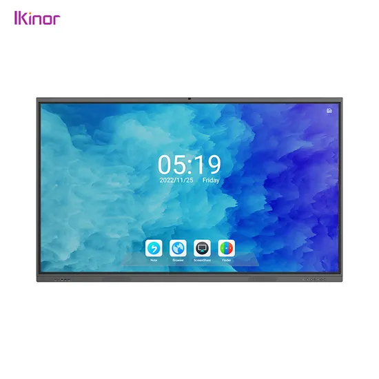 OEM ODM HD Display Eletrônico Quadro Branco Interativo LED Backlight Tela de exibição em sala de aula Smart TV interativa